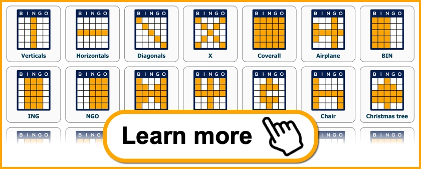 bingo patterns